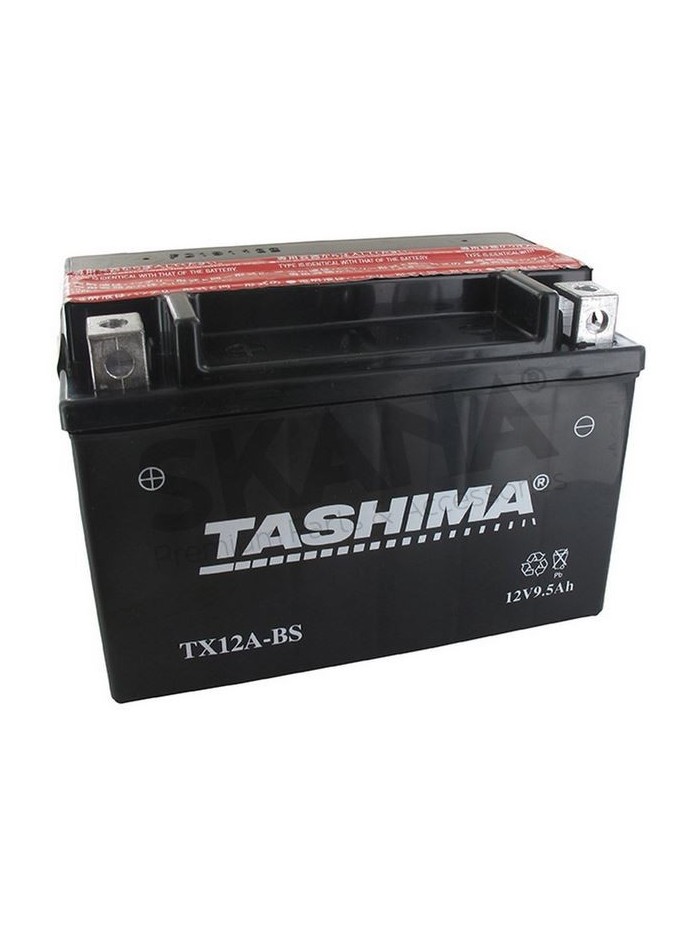 YTX12A-BS 12V 9.5Ah + Gauche