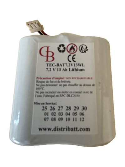 C126BATT72V13WL TecnoAlarm