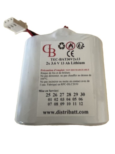 C126BATT36V2X13 TecnoAlarm