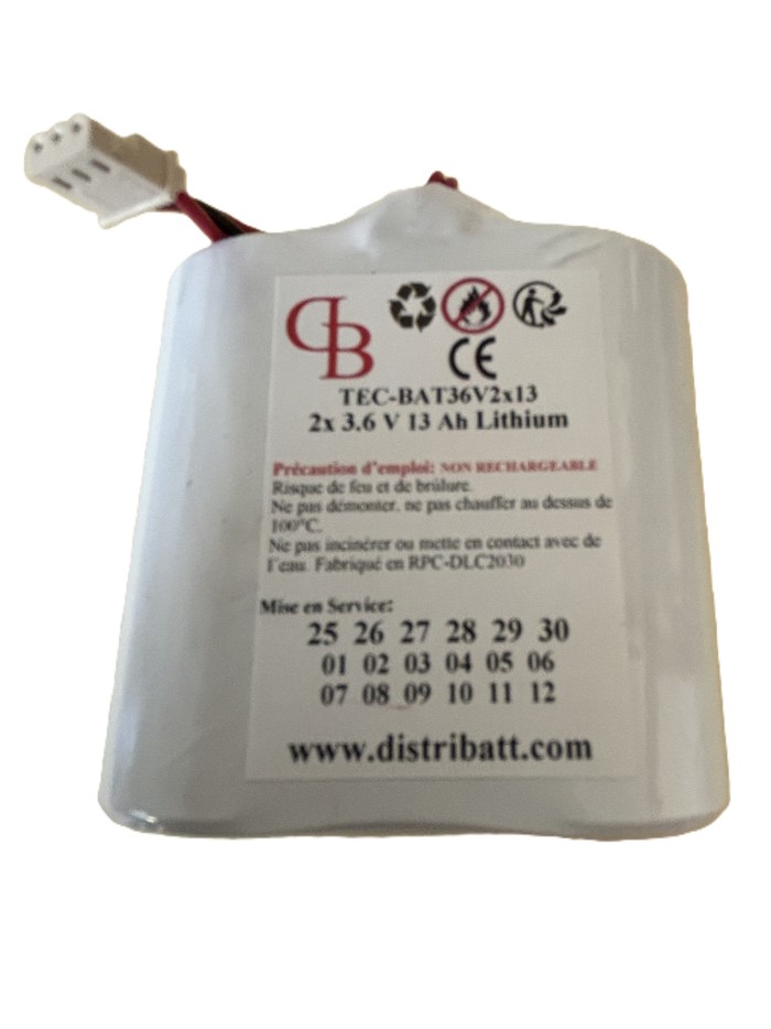 C126BATT36V2X13 TecnoAlarm