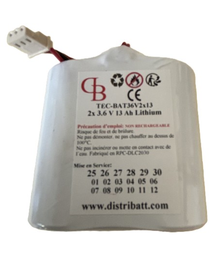 C126BATT36V2X13 TecnoAlarm