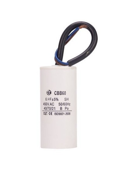 6uF 450 V condensateur à fil