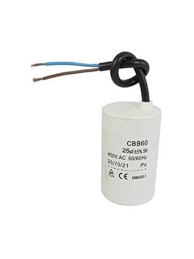 20uF 450 V Condensateur à Fil + Faston
