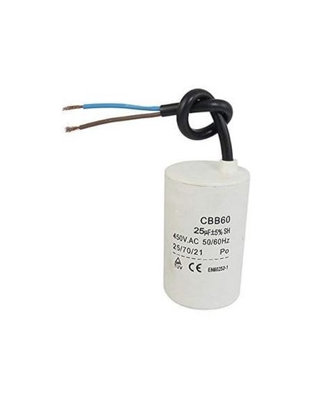 20uF 450 V Condensateur à Fil + Faston