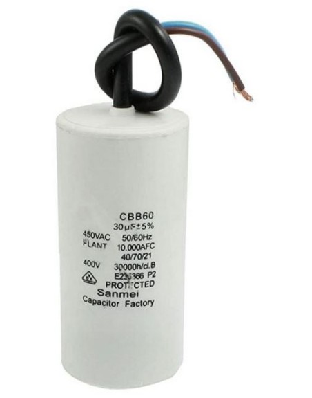 30uF 450V Condensateur à fil
