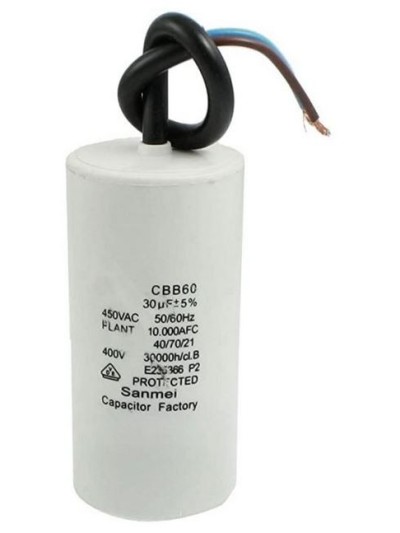30uF 450V Condensateur à fil