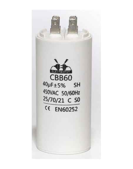 40uF 450V Condensateur à cosses