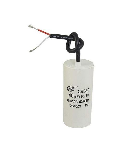 40uF 450V Condensateur à fil