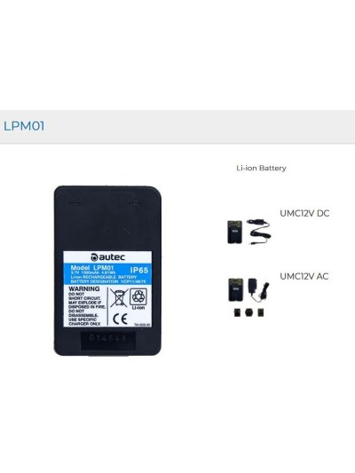 LPM01 3.7 Volts 1300mAh Autec Original