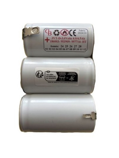 3VTD 3.6V 4000/4500 mAh NiCd HT