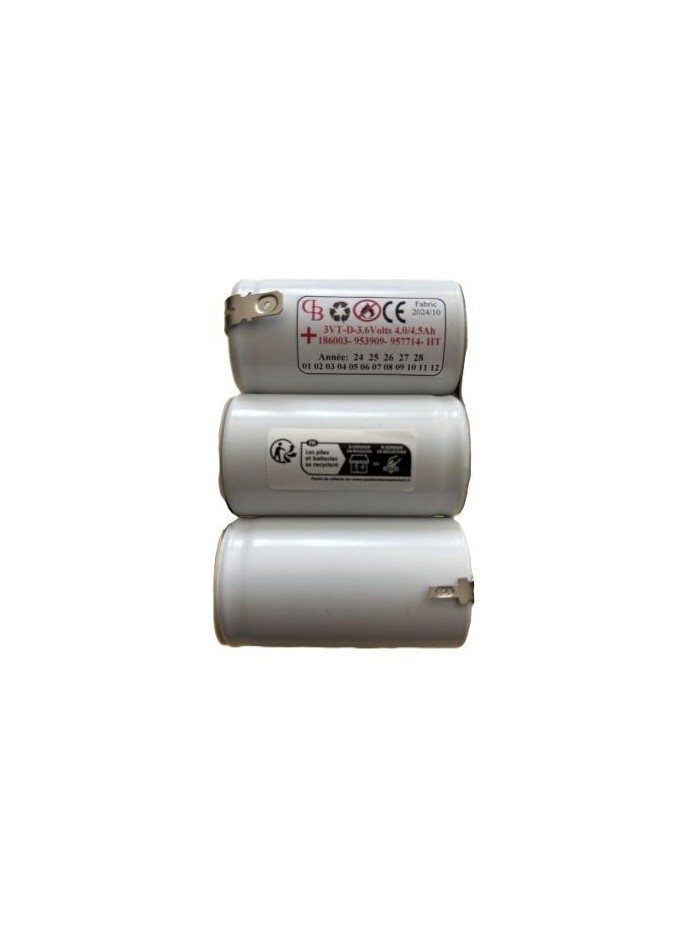 3VTD 3.6V 4000/4500 mAh NiCd HT
