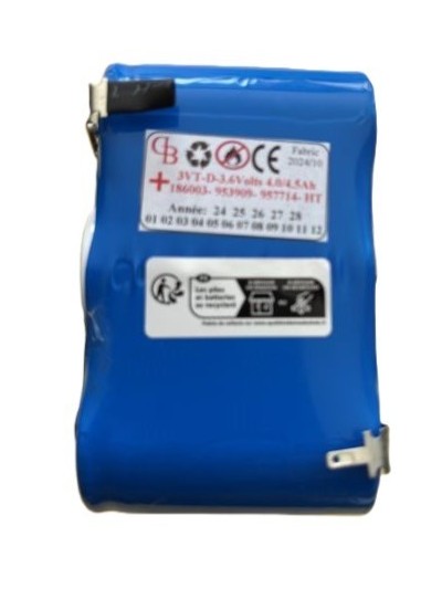 3VTD 3.6V 4000/4500 mAh NiCd HT