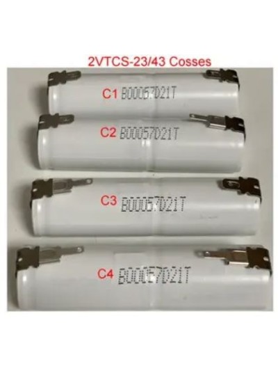 2VTC-S 2.4V 1600 mAh NiCd HT