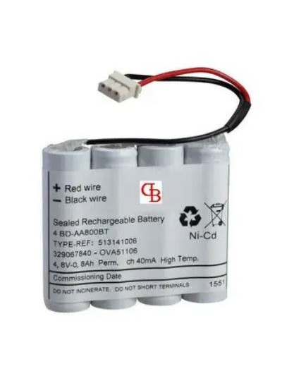 OVA51107 4.8V 800 mAh NiCd +3pts
