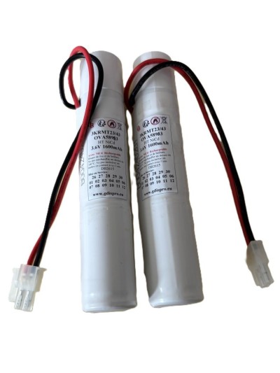 OVA58983 3.6V 1.6/Ah NiCd HT +2points