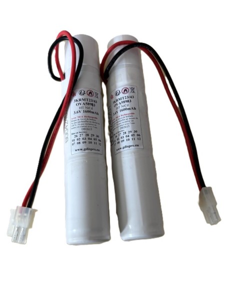 OVA58983 3.6V 1.6/Ah NiCd HT +2points