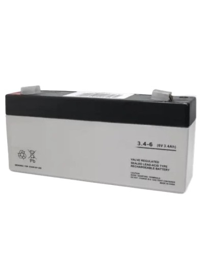 6 Volts 3.0/3.2 Ah  Plomb