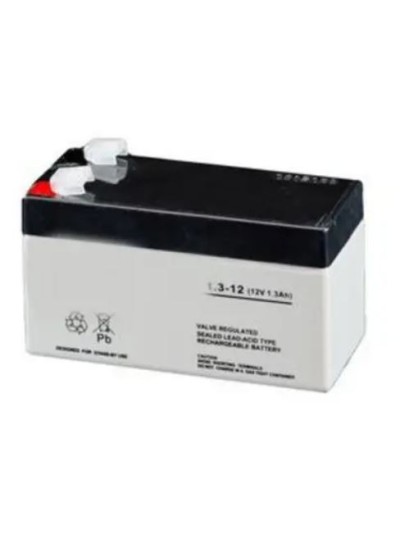 12 Volts 1.2/1.3Ah AGM  Plomb
