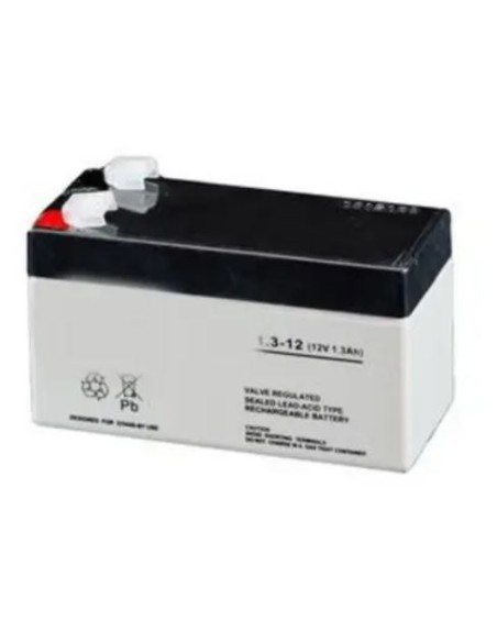 12 Volts 1.2/1.3Ah AGM  Plomb