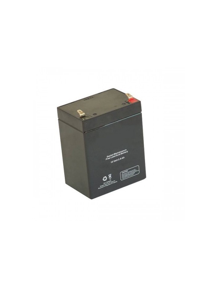 12 Volts 2.8/2.9 Ah  AGM   Plomb