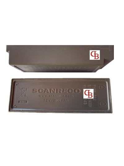 Scanreco 2 Batteries RC400 590/592 Origional Product