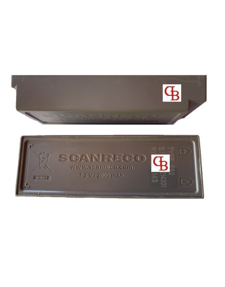 Scanreco 2 Batteries RC400 590/592 Origional Product