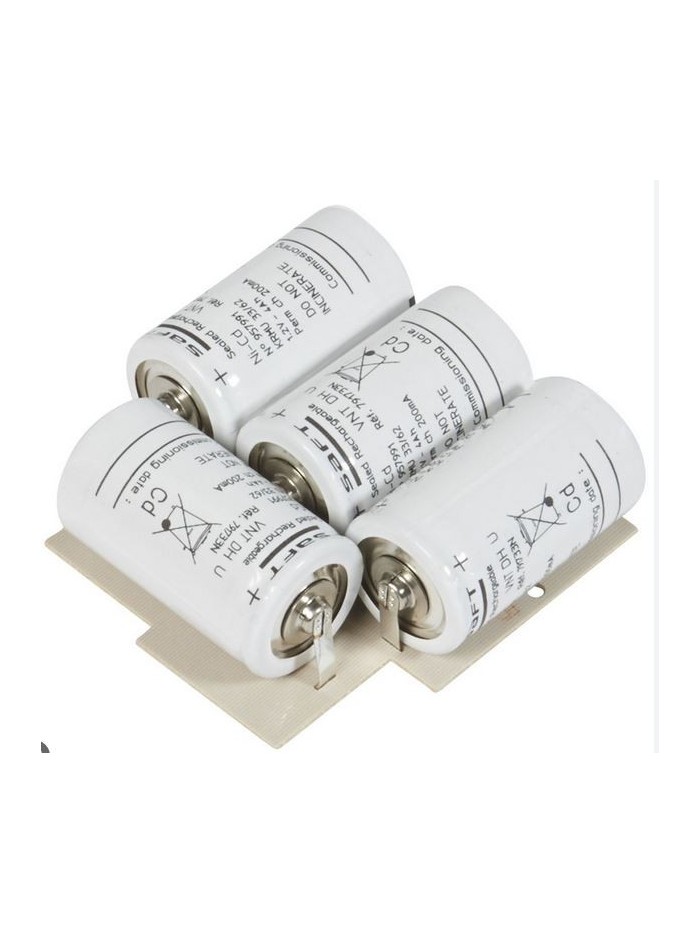 4VTD 957991 LEG061016 4.8V 4.0Ah  NiCd HT