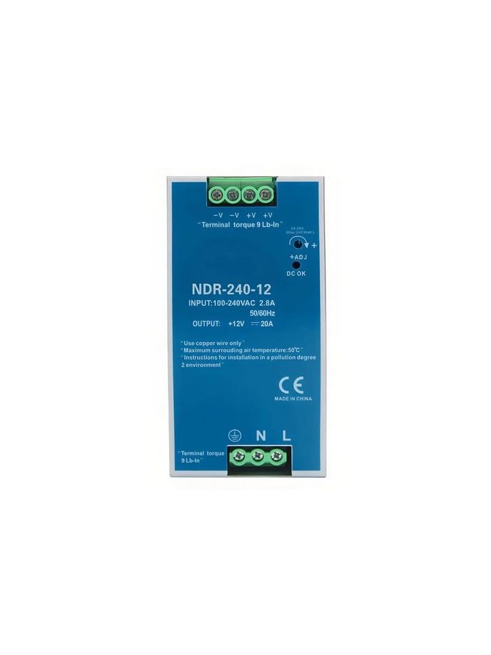 NDR240-12 - 12 Volts 20.0 A