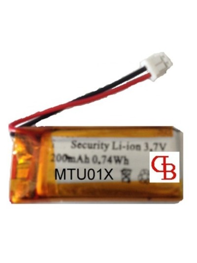 MTU01X 3.6 Volts 200 mAh Liion Hager