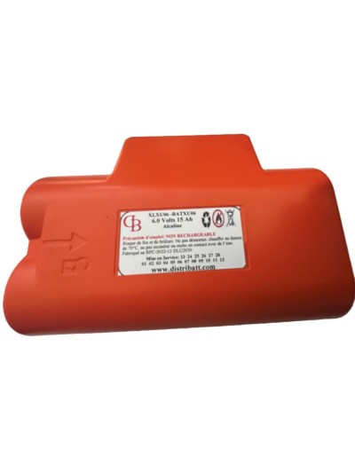 RXU06X 6 Volts 15 Ah Alcaline