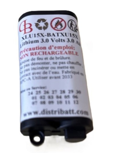 RXU15X 3v 3Ah Daitem Lithium