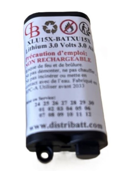 RXU15X 3v 3Ah Daitem Lithium