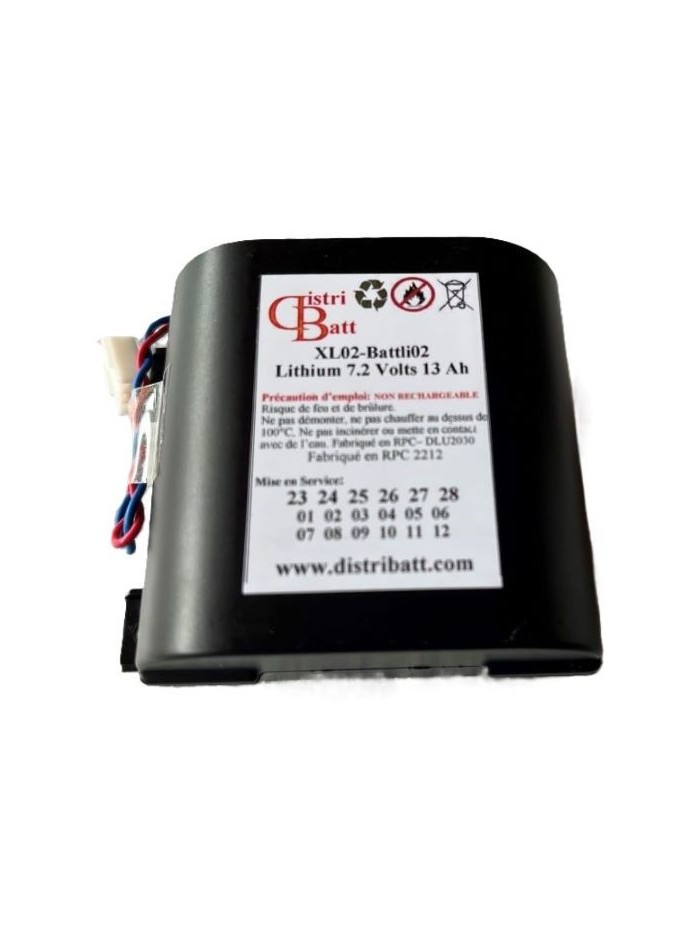 BAT02B - Batli02  5 pcs Compatible Hager Daitem