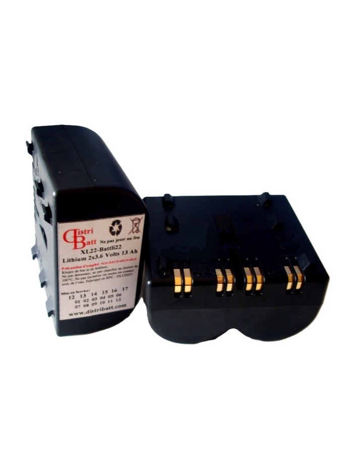 BatLi22 Bat22 Compatible Hager Daitem