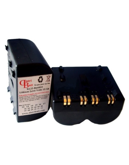 BatLi22 Bat22 Compatible Hager Daitem