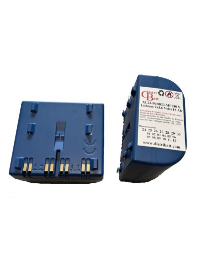 BatLi23 BAT23 Compatible Hager Daitem